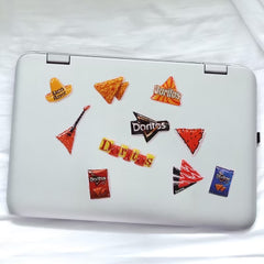 Doritos Fun Stickers for Kids Classroom, Cute Puffy Stickers for Girls, Boys and Teens, Cool Decal Stickers, Party Favors