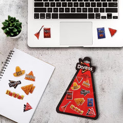 Doritos Fun Stickers for Kids Classroom, Cute Puffy Stickers for Girls, Boys and Teens, Cool Decal Stickers, Party Favors