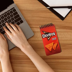 Doritos Cute Spiral Small Notebook Pocket Size Notepad, College Ruled Memo Pads for Home, Office, College and School 6.5"x3.5"